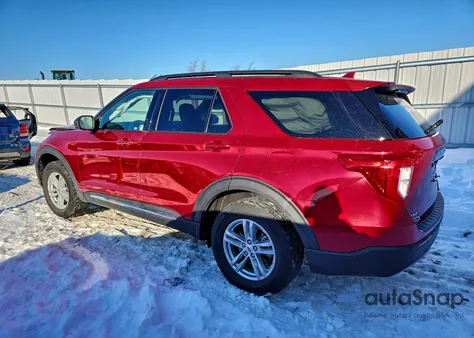 2020 Ford Explorer Xlt from USA, damaged, VIN 1FMSK8DH2LGC19082